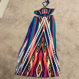 Boutique Dress - Multicolor - Large